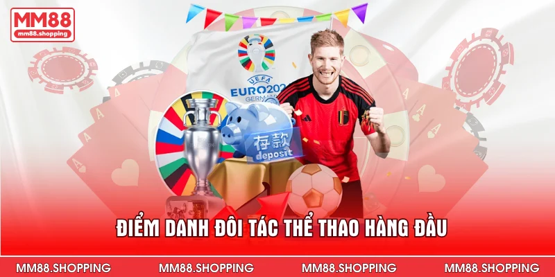 Điểm danh đôi tác thể thao hàng đầu